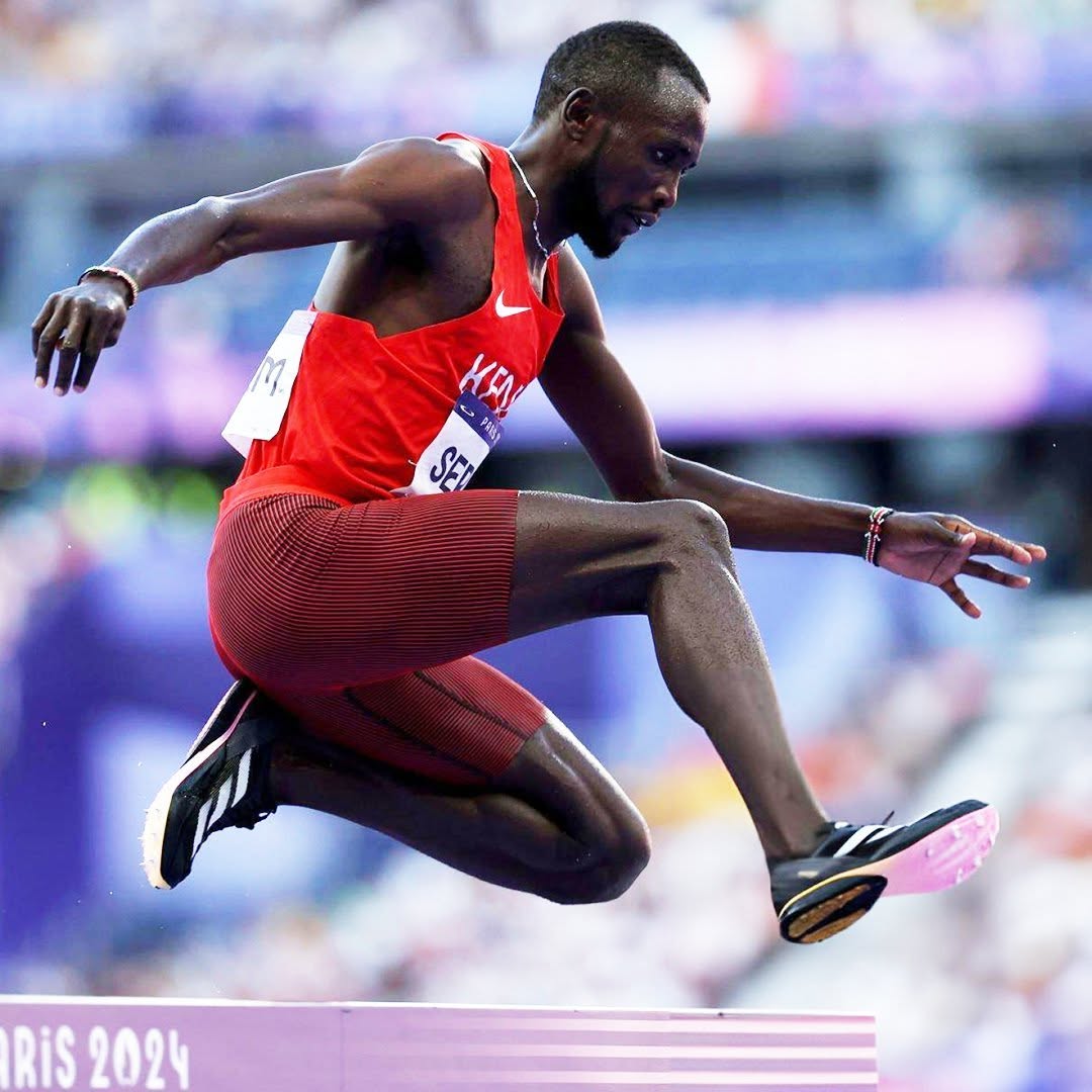 Amos Serem at the 2024 Paris Olympic Games