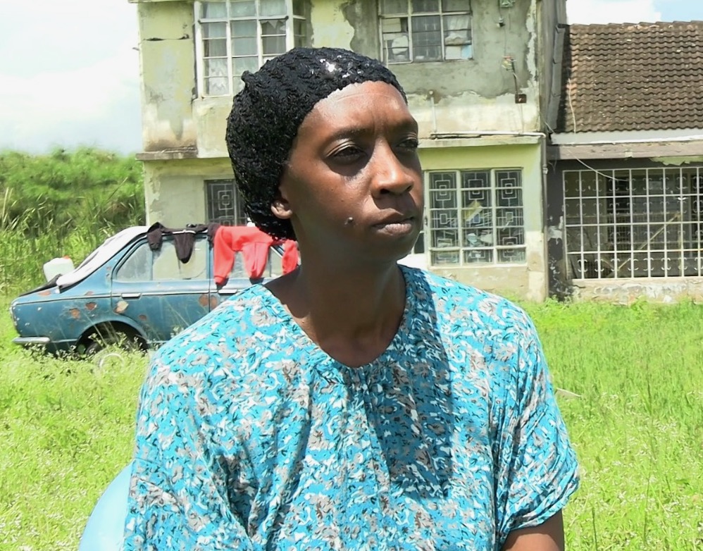 Violet Kusa Okata during the interview at her home in Dunga, Kisumu County on Wednesday 6th April 2026. Violet lost her husband during the 2007/2008 elections violence. He was found without a head and to date, she still wishes she could find it to allow her give him a decent burial and give closure for her grief.