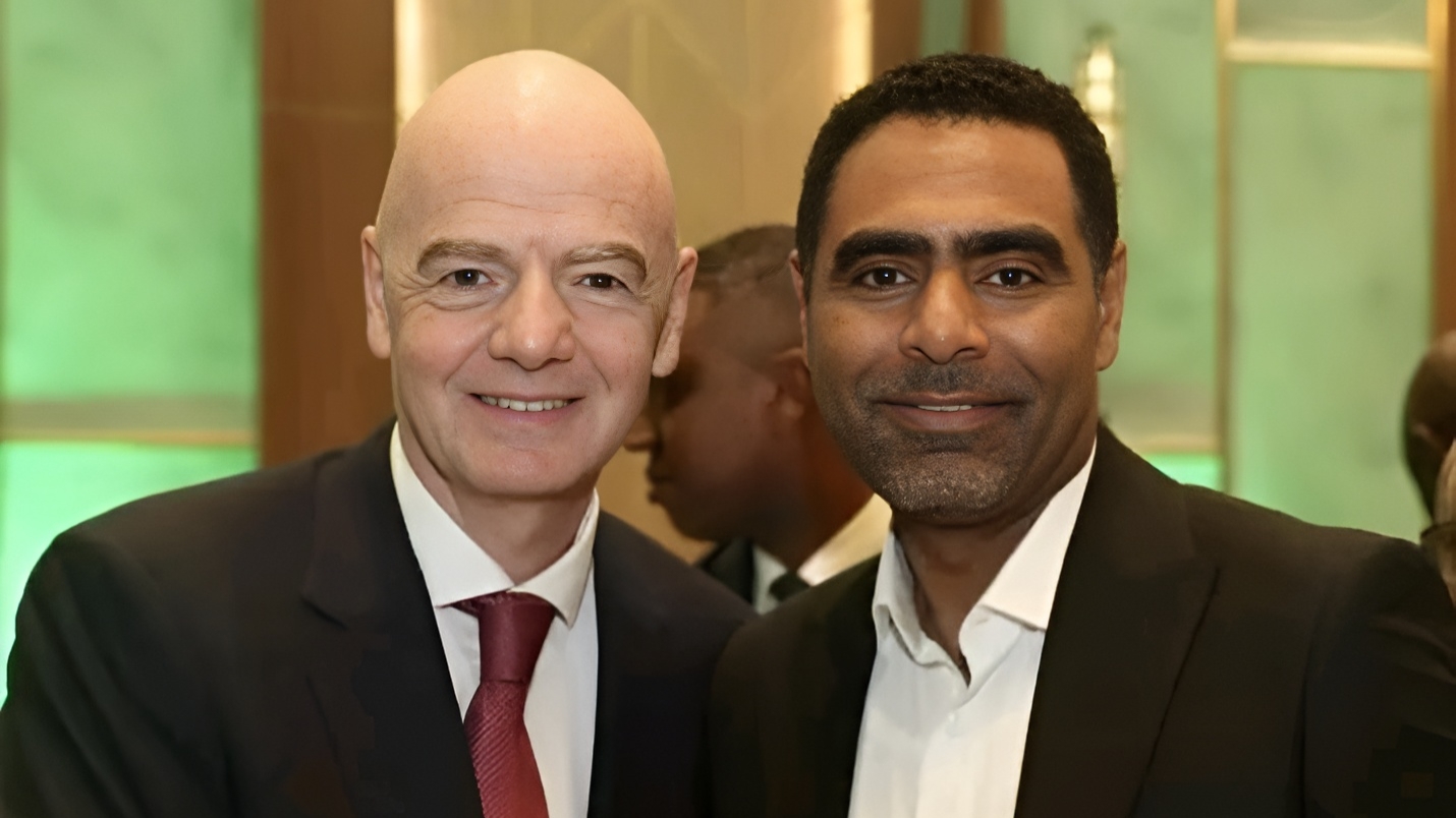 Infantino and Hussein