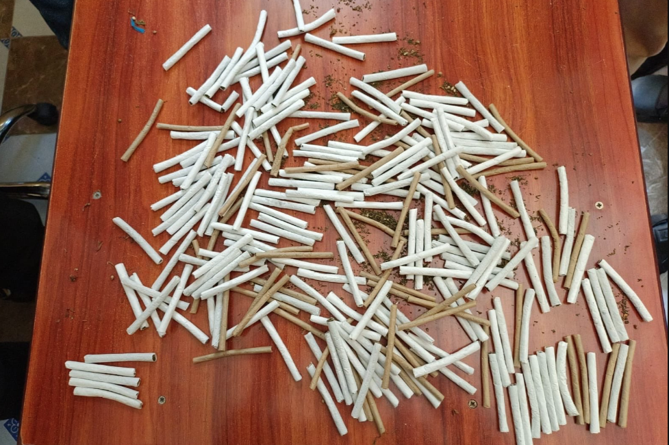 Rolls of cannabis sativa recovered from two suspects in a crackdown on illegal drug trafficking in Narok and Nakuru/HANDOUT