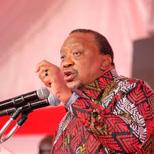 Former President Uhuru Kenyatta, DCP boss Rigathi Gachagua and President William Ruto