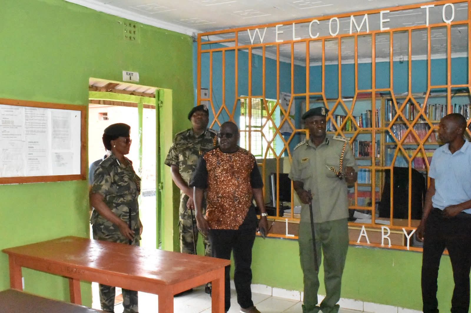 Nambale MP Geoffrey Mulanya with senior prisons officers in Kakamega on May 5, 2026/PARLIAMENT