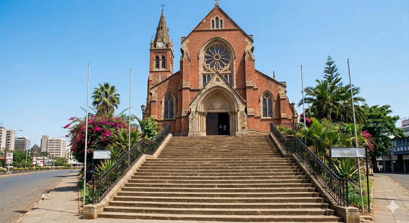 Probe as help dies after church staircase stampede