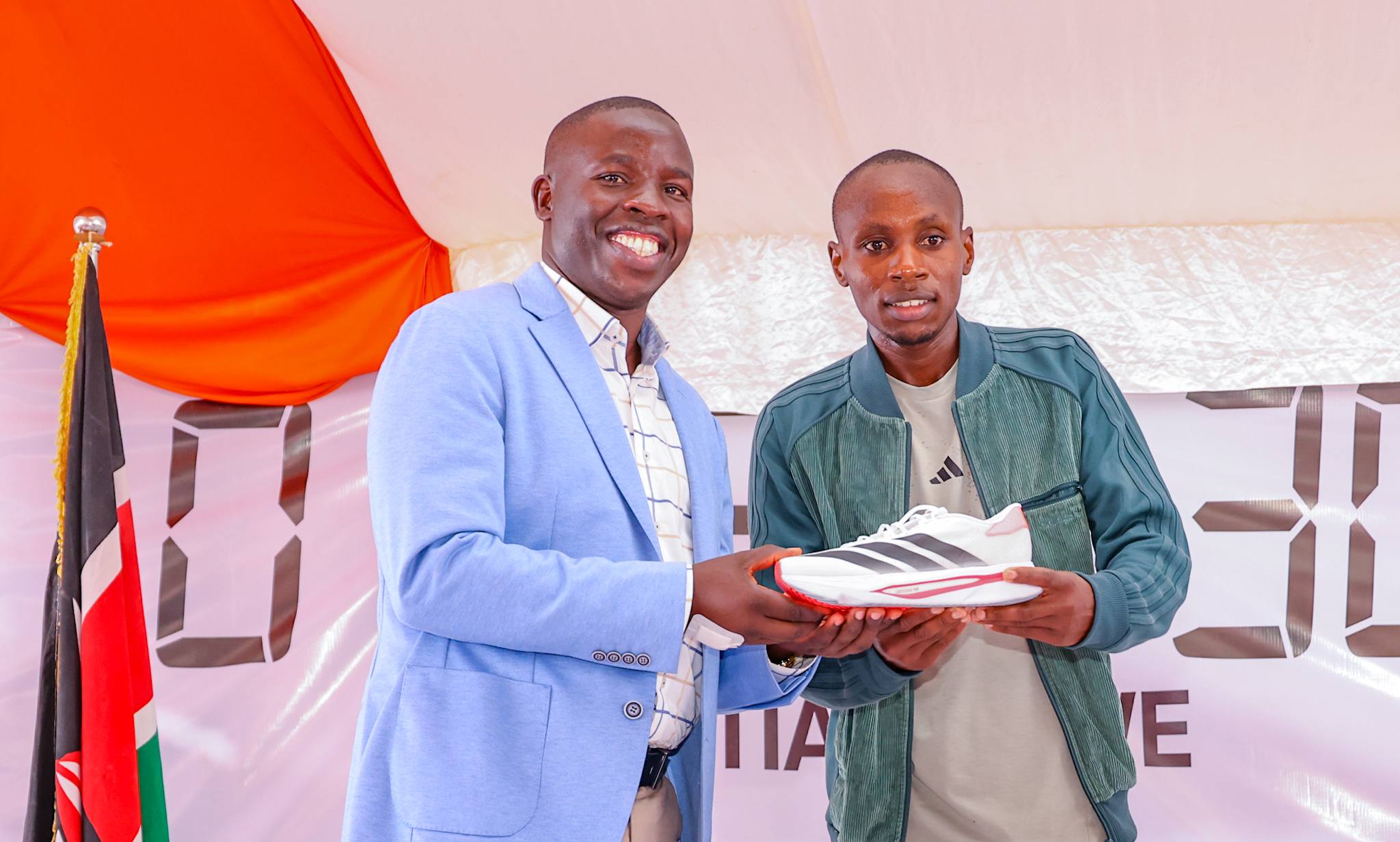 Today, we officially  welcomed home our champion Mr Sebastian Kimaru Sawe in Kapsabet,