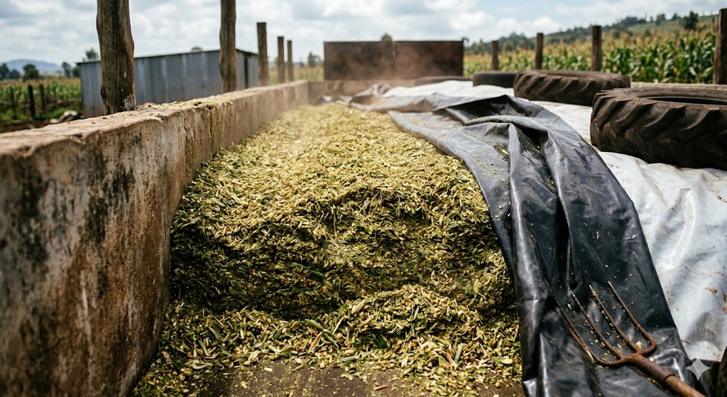 A silage pite