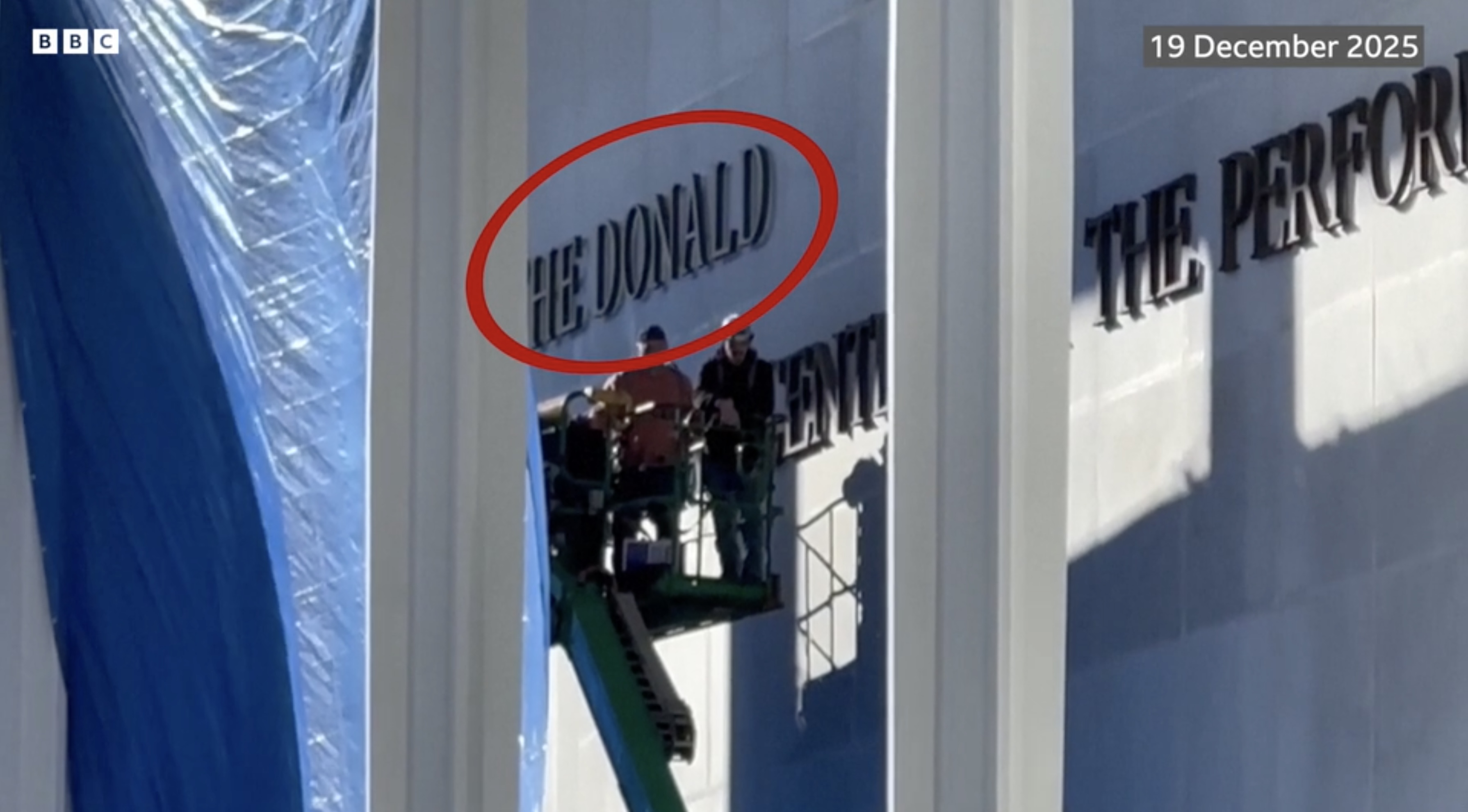 U.S. judge orders Trump's name removed from Kennedy Center