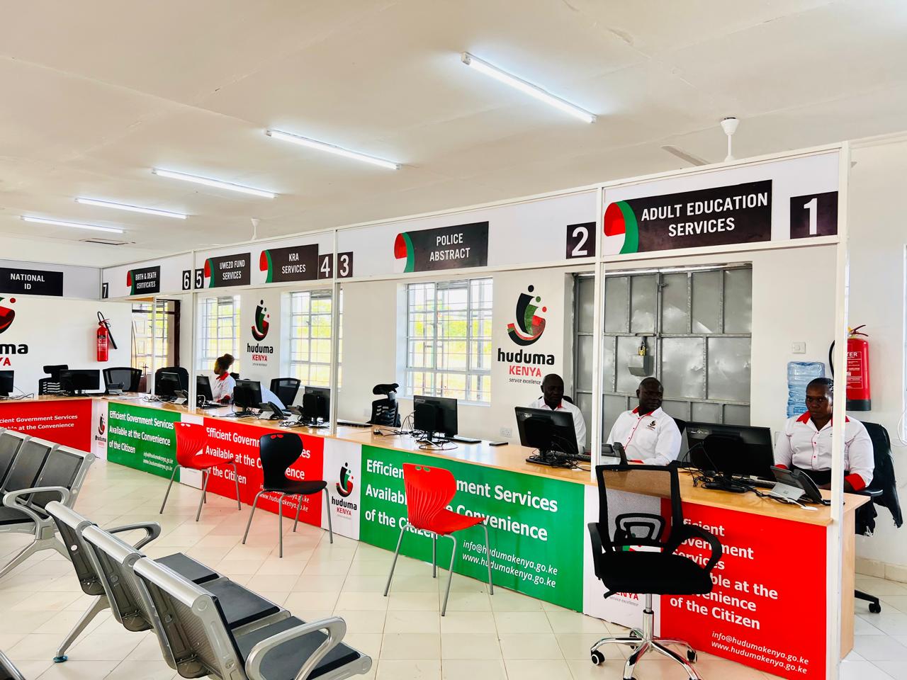 Huduma Kenya integrates Nairobi county services into select service centres