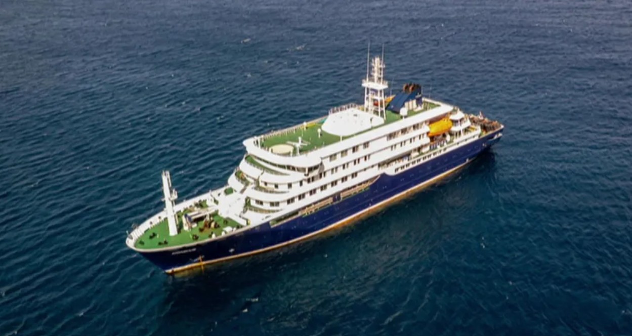 The MV Hondius was sailing from Argentina to Cape Verde
