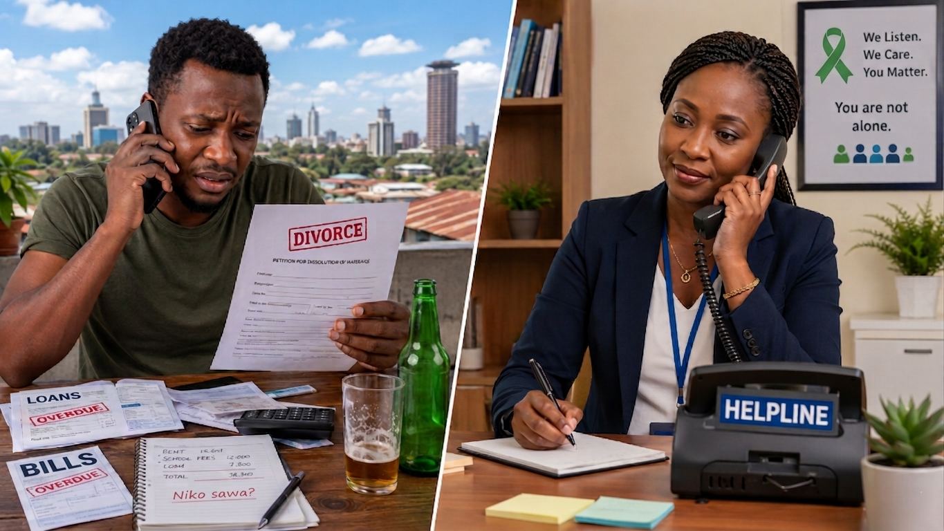 When ‘niko sawa’ is not true: Helping Kenyans to open up