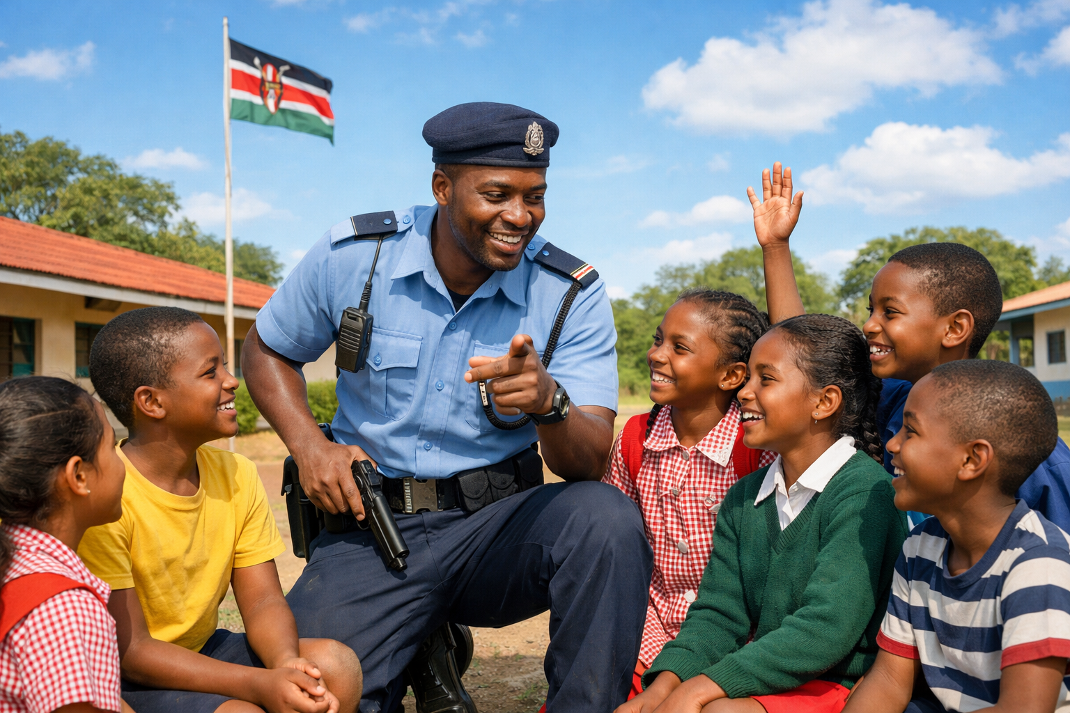 JIJI NDOGO: Who wants to be a cop?