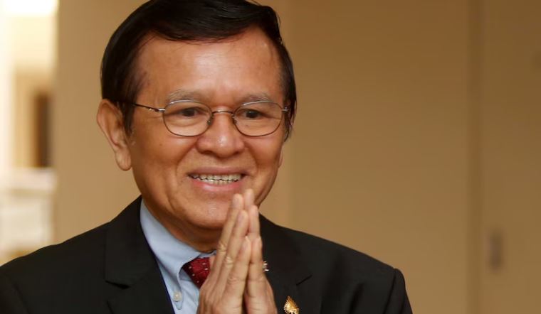 Cambodia's ex-opposition leader receives royal pardon