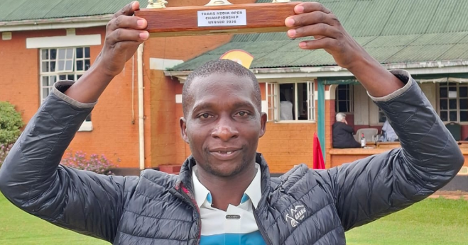 NCBA Trans Nzoia Open Championship winner Geoffrey Karioki of Kisii Sports Club/HANDOUT