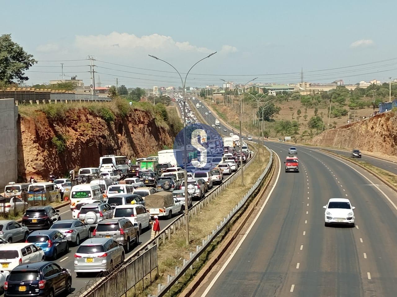 Traffic on Thika Road / FILE