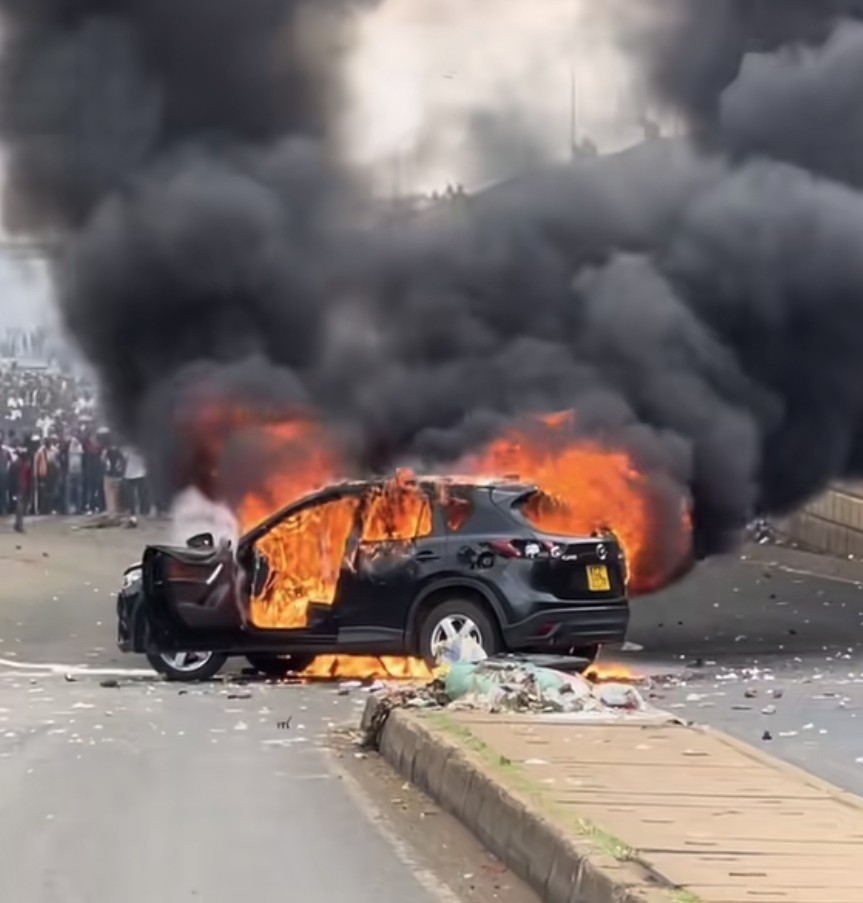 Video under review as DCI probes Githurai Mazda CX-5 fire