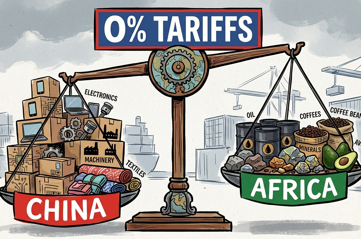 China scraps tariffs for all but one African nation