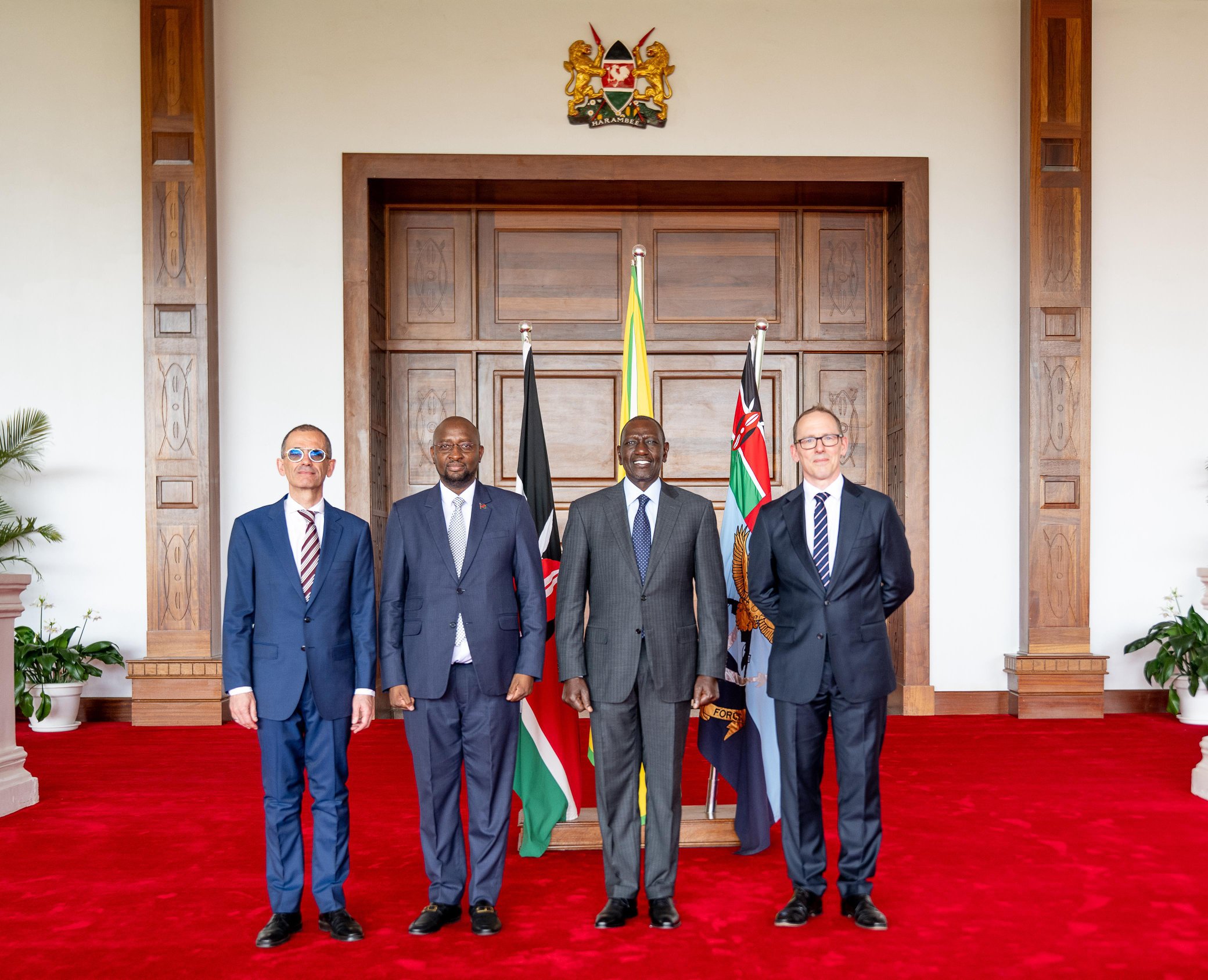 Envoys present credentials to Ruto at State House