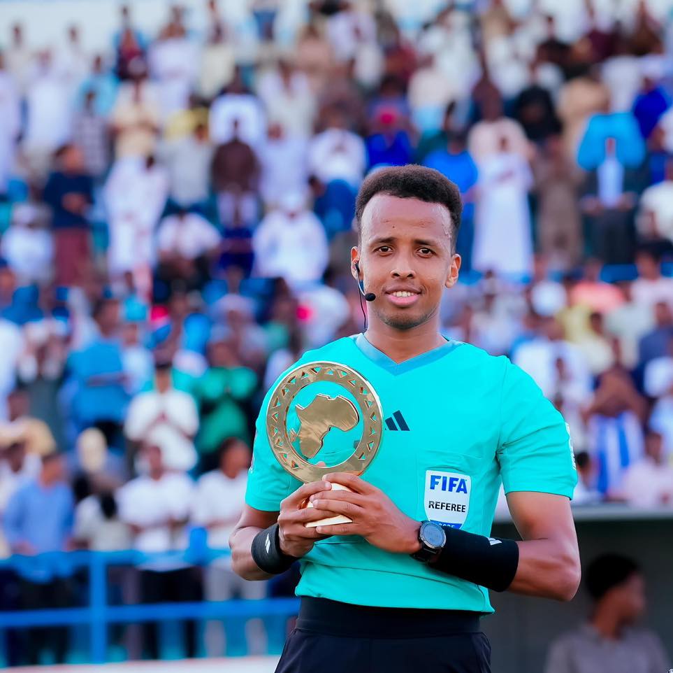 Fifa World Cup-bound Somali referee Omar Abdulkadir Artan/HANDOUT