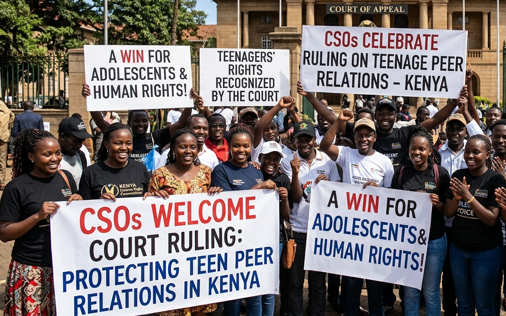 CSOs welcome court ruling on teen peer relations