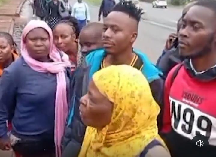 Matatu strike: Elderly woman walks from Kangemi to Westlands