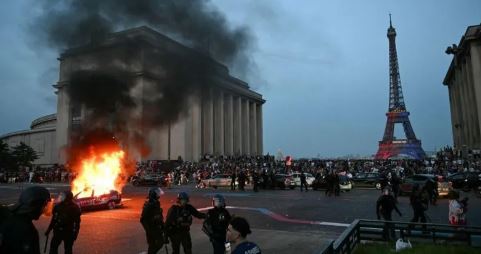Hundreds arrested after Champions League riots in France