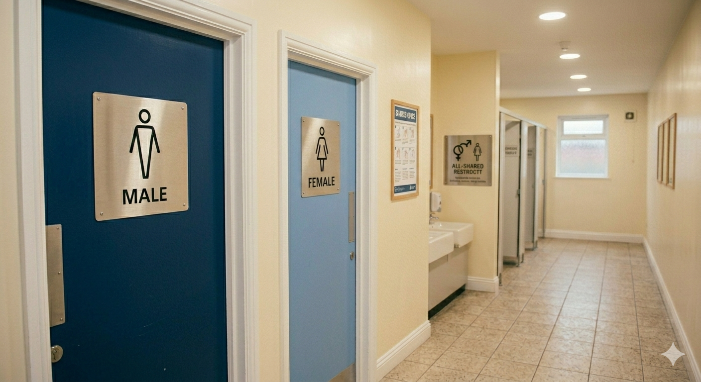 Toilets and changing rooms must be used on basis of biological sex, guidance confirms