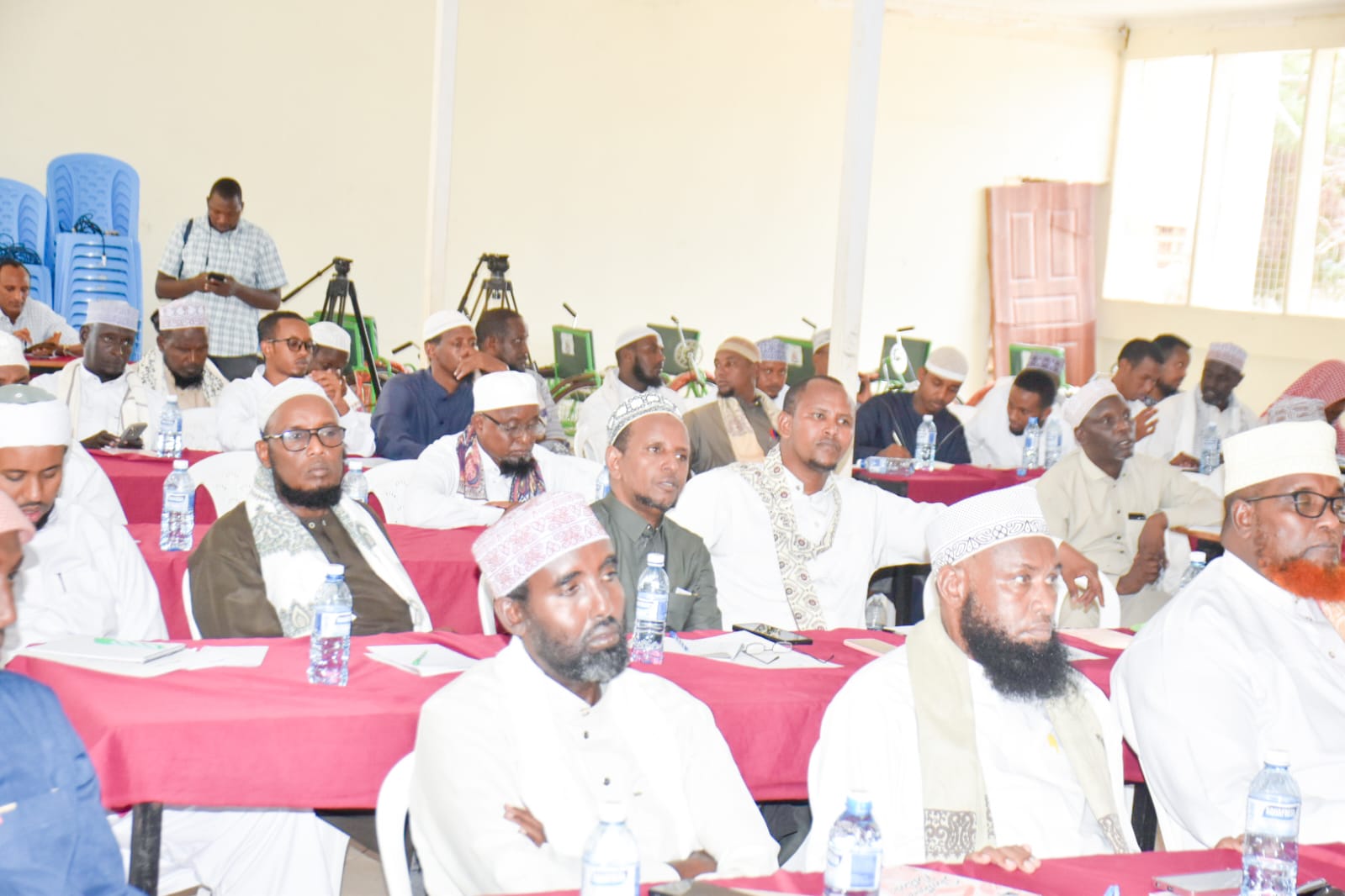 Muslim Religious leaders drawn from SUPKEM during the meeting.