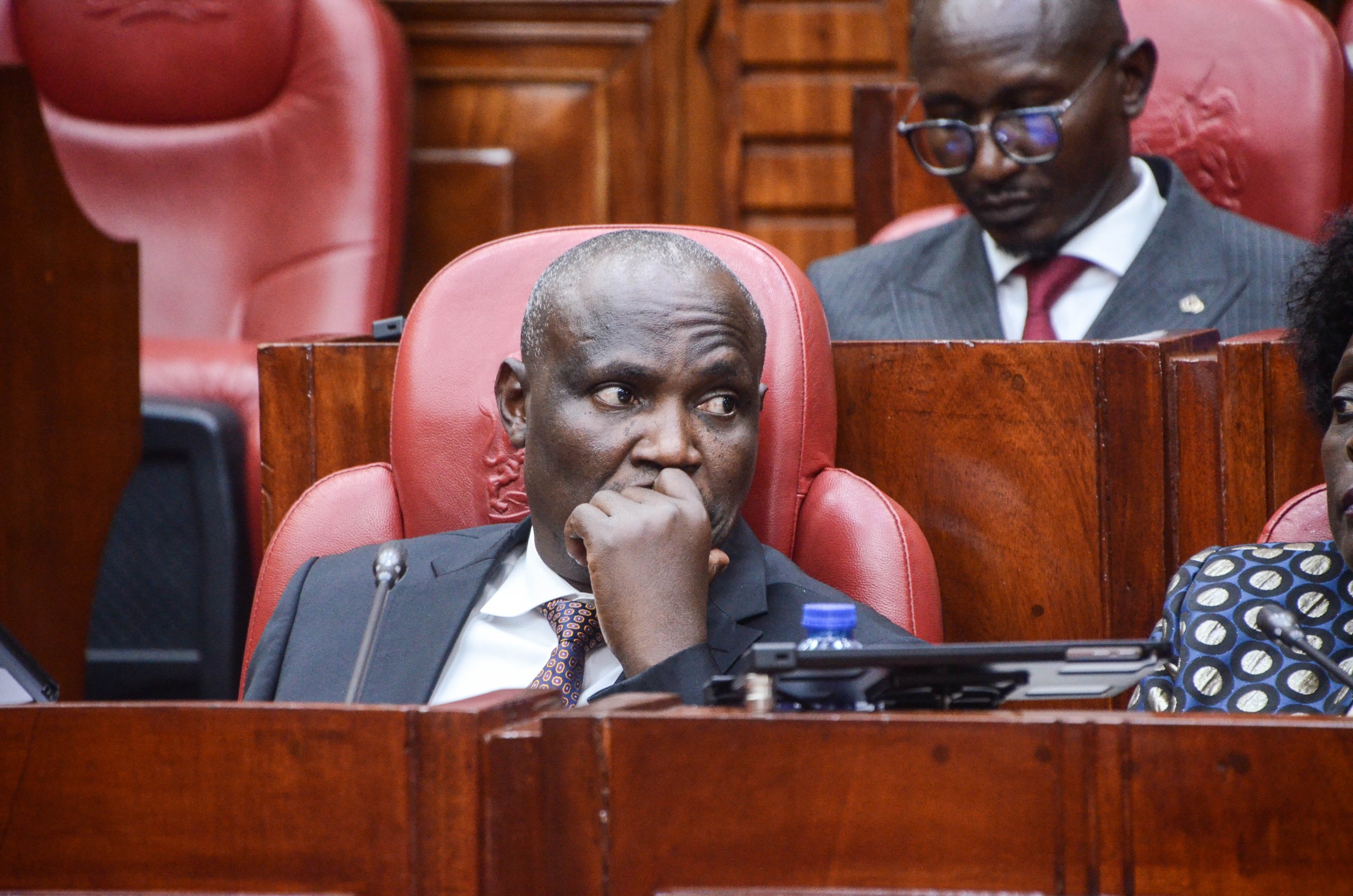 Finance CS John Mbadi, when he appeared before the Standing Committee on Finance and Budget to deliberate on Loans contracted by the Government from January to December 2025 at Bunge Towers on May 7 2026.