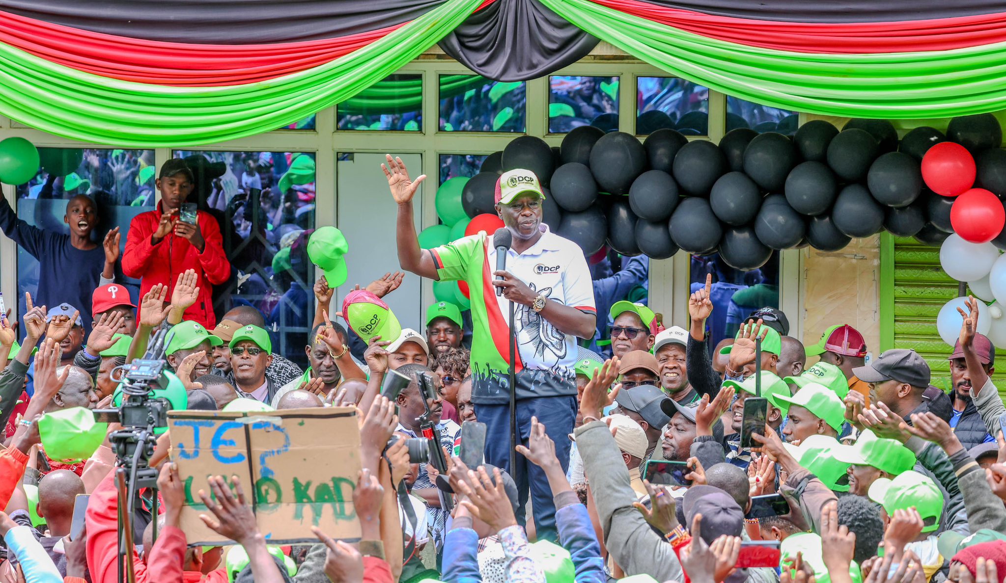 Gachagua opens DCP office in Oloitoktok