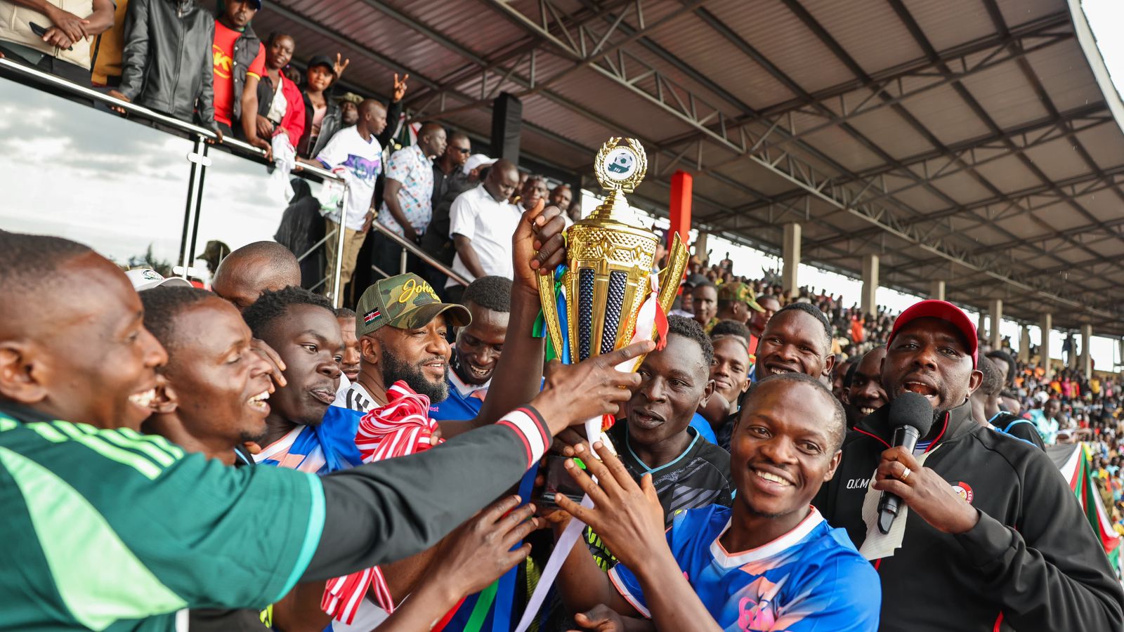 Sibanga FC celebrates after winning the match/HANDOUT