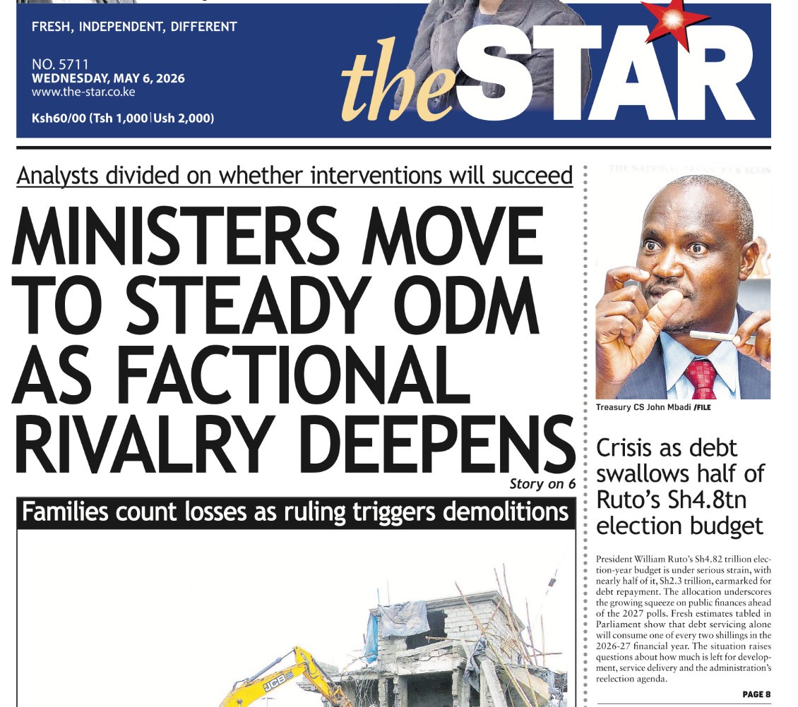 Ministers move to steady ODM as factional rivalry deepens