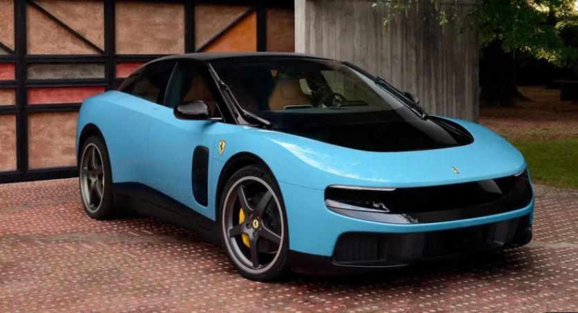 Ferrari unveils first fully electric car