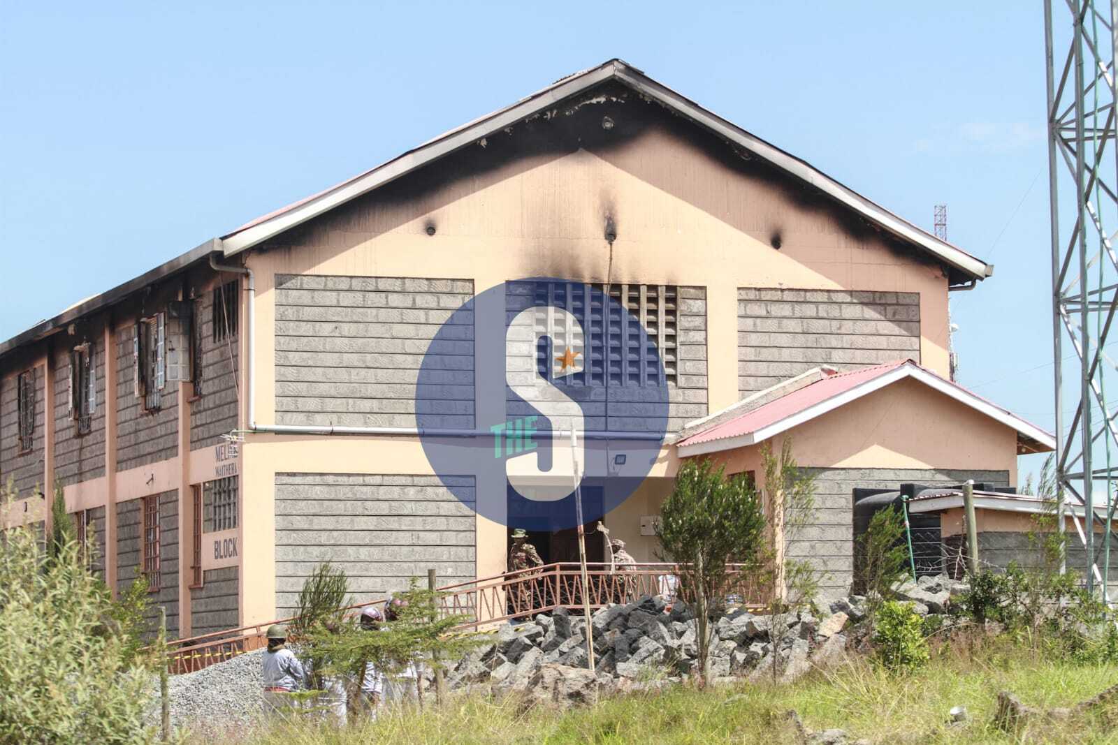 Utumishi fire: Bodies yet to be moved from scene