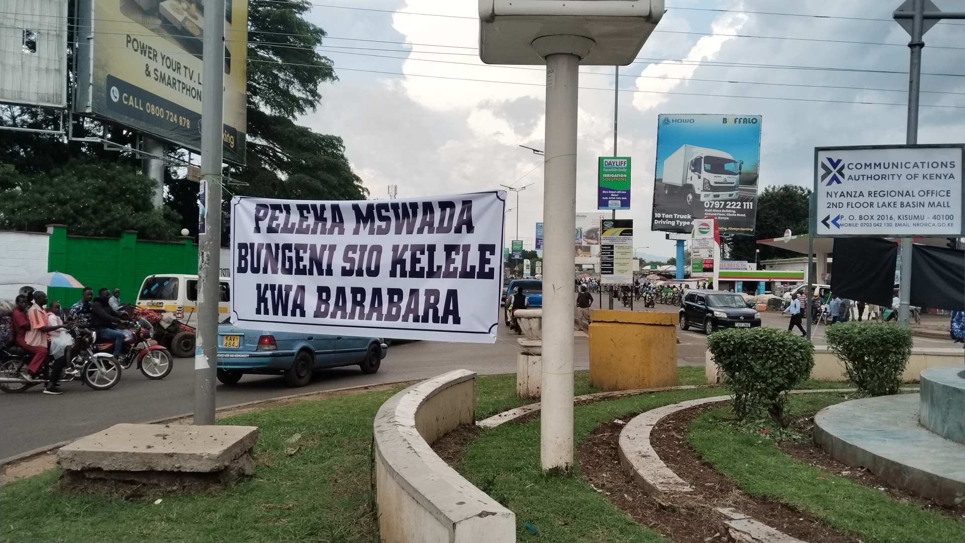 Dialogue, not protests: Kisumu banners say amid fuel strike