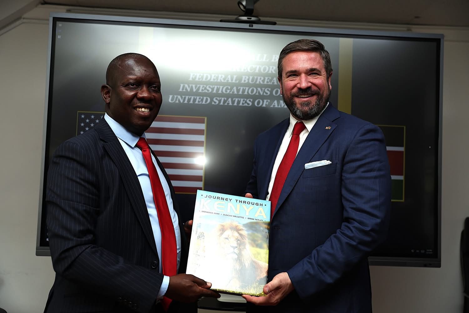 DPP Ingonga meets visiting FBI deputy co-director Bailey