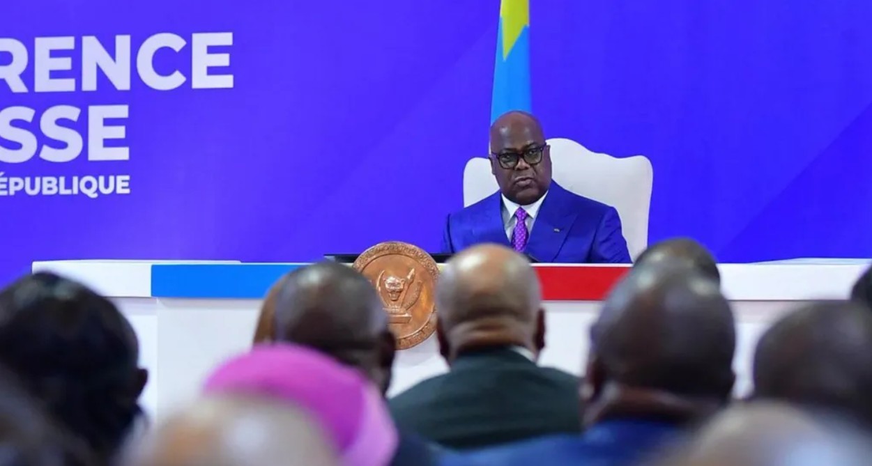 President Félix Tshisekedi said the timing of the next elections would depend on ending the conflict in eastern DR Congo