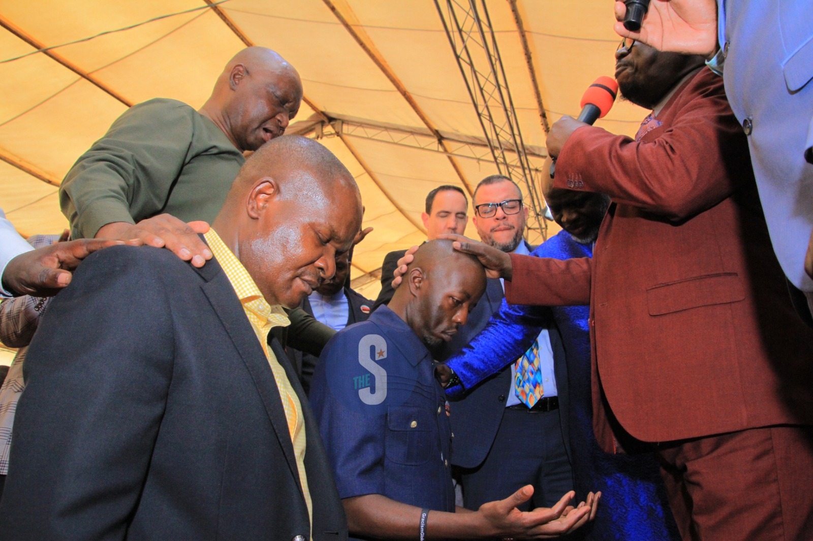 [PHOTOS] Raila Jnr attends church at Imara Daima