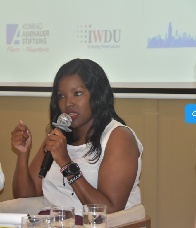 Anne Karuga  Chairperson, Kanu Women Congress