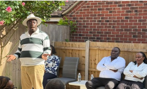 Gachagua meets Kenyan community in Peterborough
