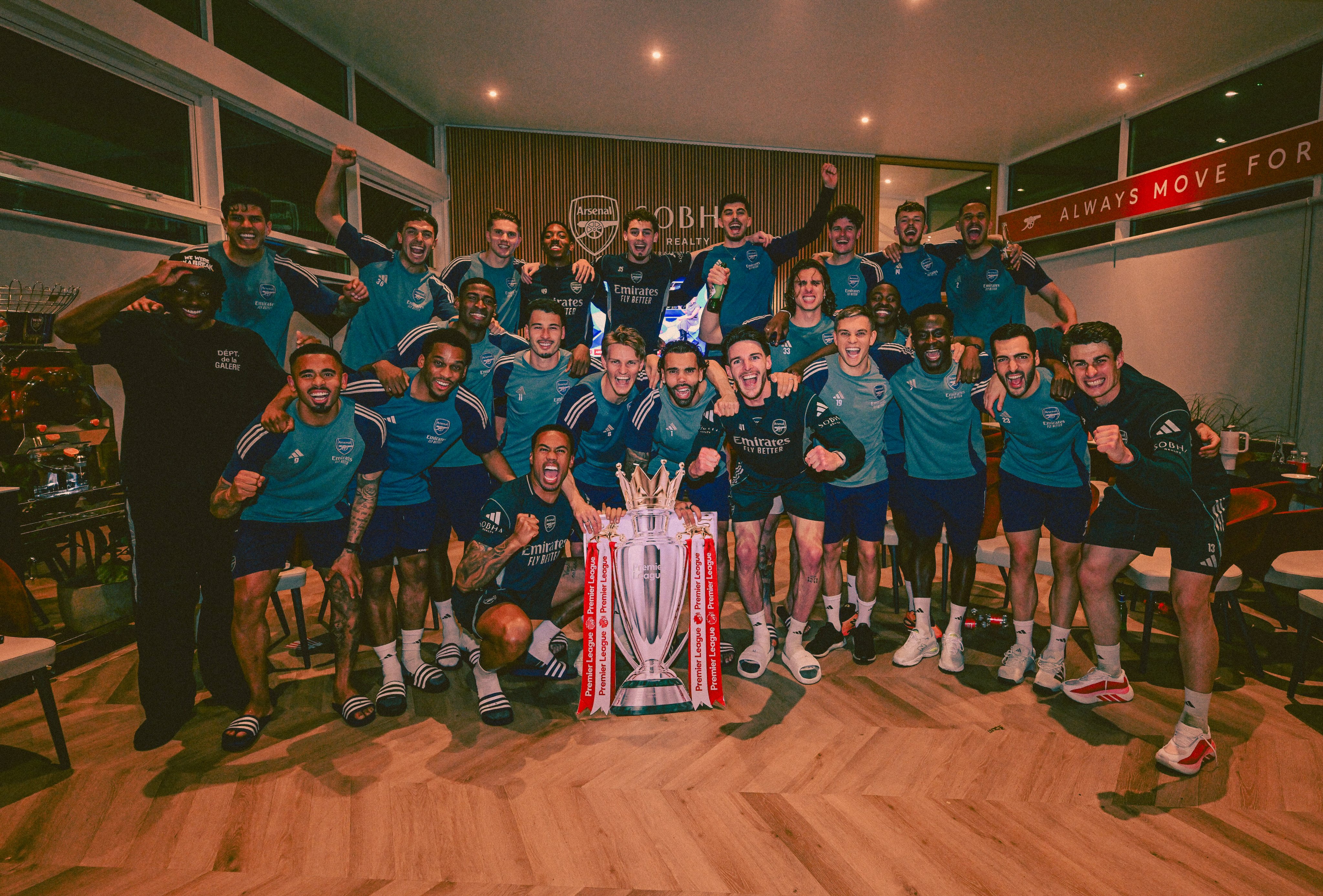African leaders celebrate Arsenal’s Premier League triumph