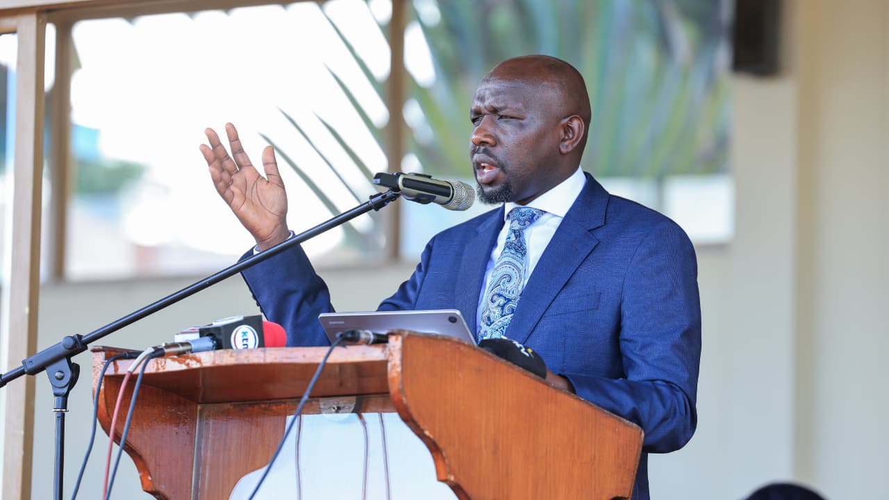 Interior and National Administration Cabinet Secretary Kipchumba Murkomen
