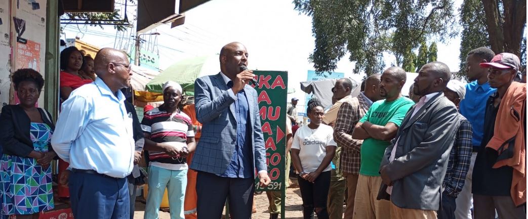 Kang’ata pledges support for Murang’a traders affected by fuel protests