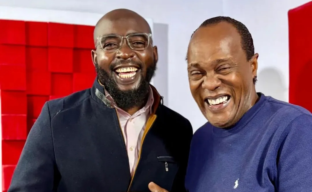 Jeff Koinange Surprises Co-Host Patrick Igunza with Salted Caramel Cake for 41st Birthday