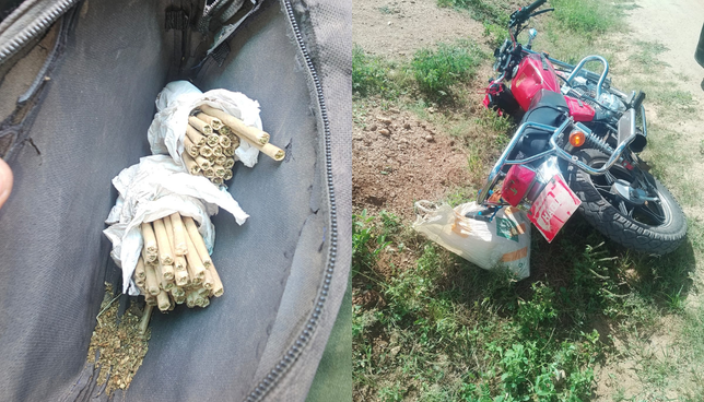 Drug Suspects Abandon Cannabis, Motorbike in NACADA Kitui Chase