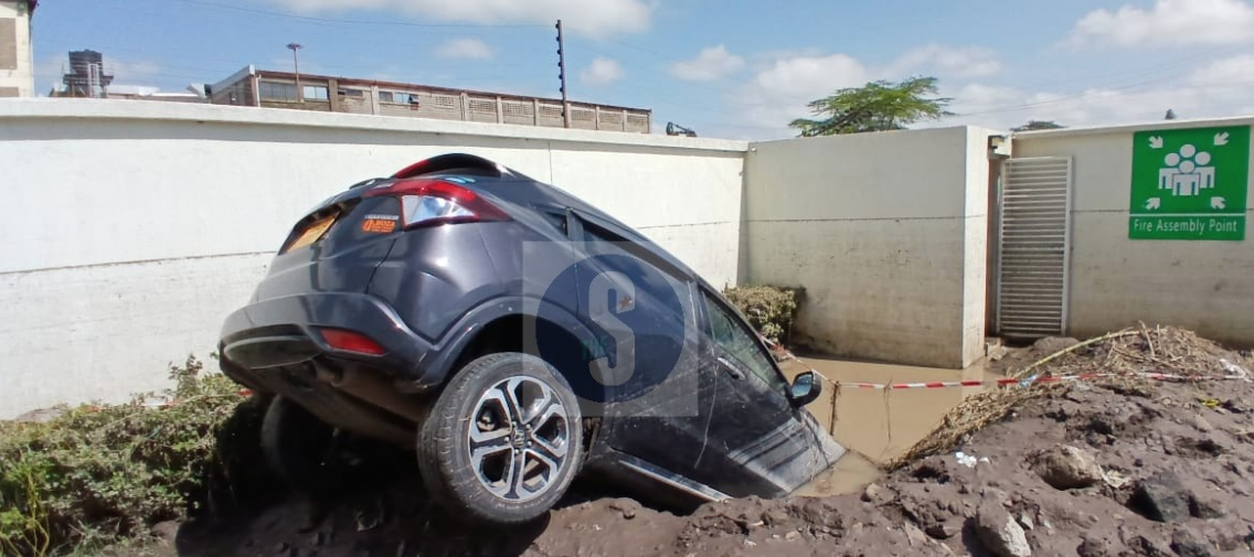 Floods damage cars, property in Mlolongo