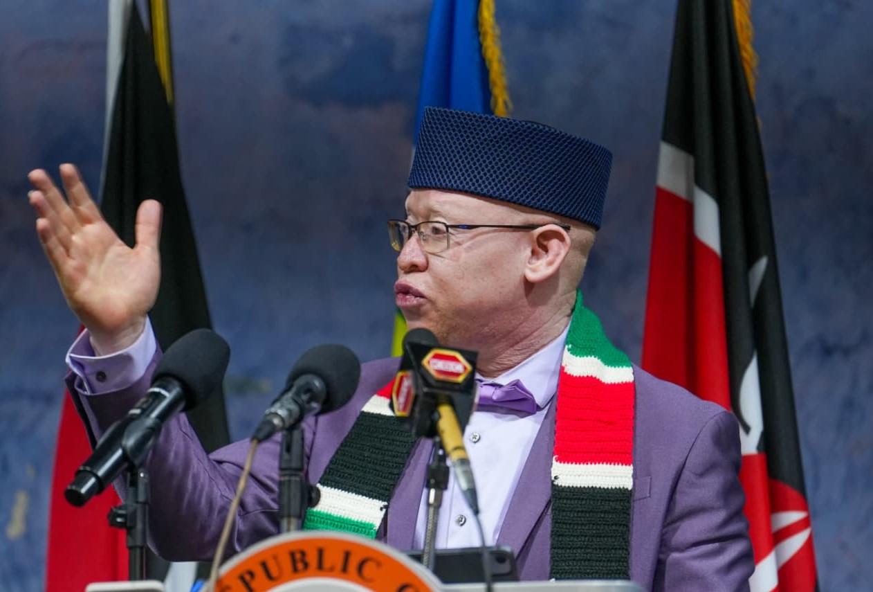 Government Spokesman Isaac Mwaura speaking on May 4, 2026 / HANDOUT