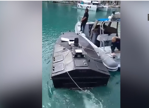Greece conducts controlled blast of mystery naval drone explosives