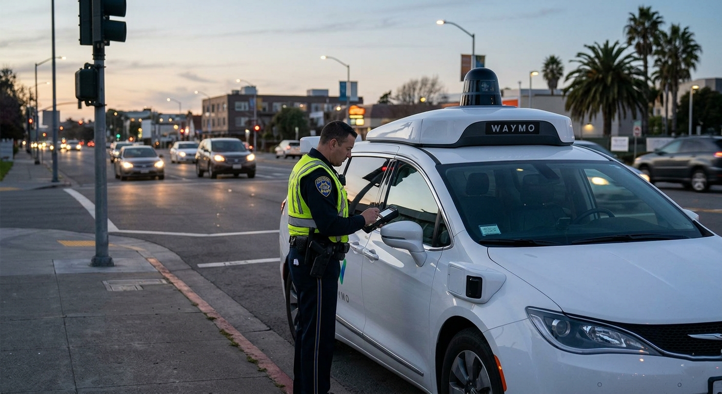 California to begin ticketing driverless cars that violate traffic laws