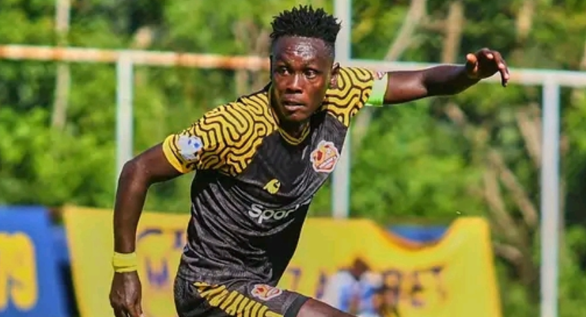 Joe Waithira in action during a league match/HANDOUT