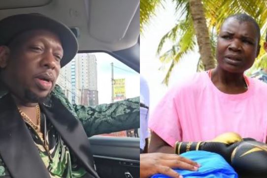 A collage of former Nairobi governor Mike Sonko and boxer Conjestina Achieng