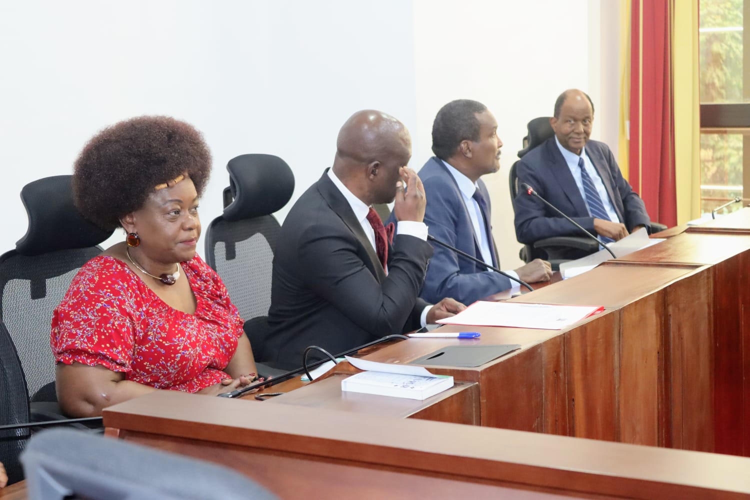Members of the National Assembly Departmental Committee on Defence, Intelligence and Foreign Relations